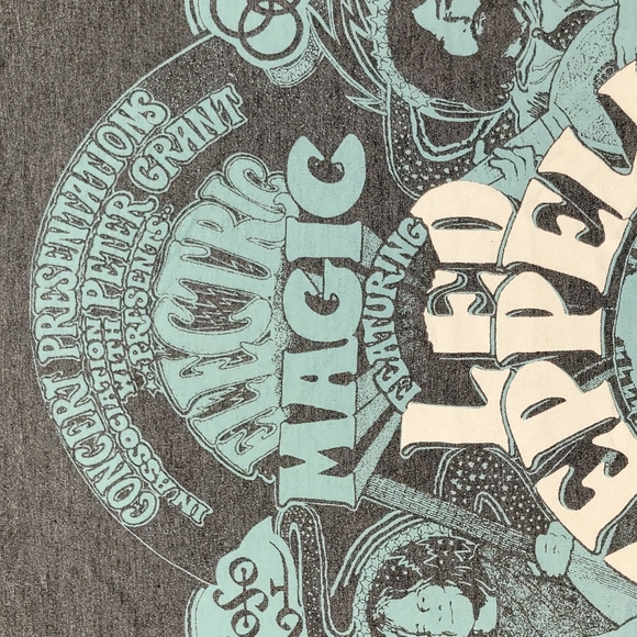 Made of USA Fabric. Led Zeppelin. 707. DEADSTOCK. Size XL. - Picture 4 of 9